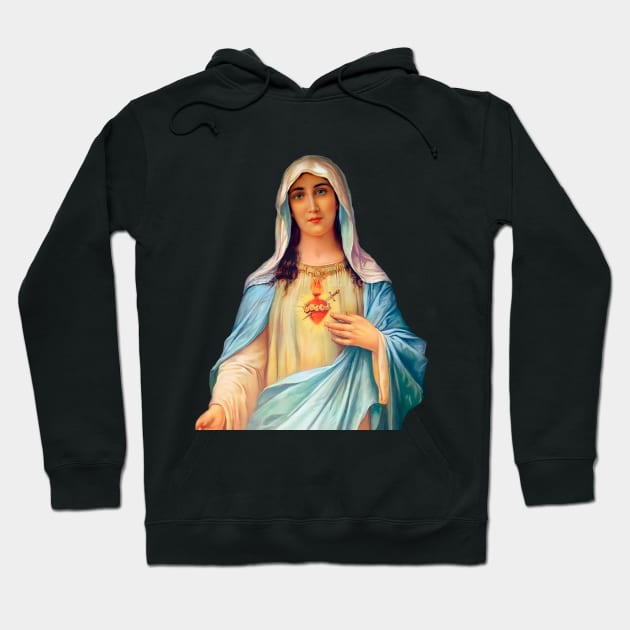 Immaculate Heart of Mary - III Hoodie by Brasilia Catholic